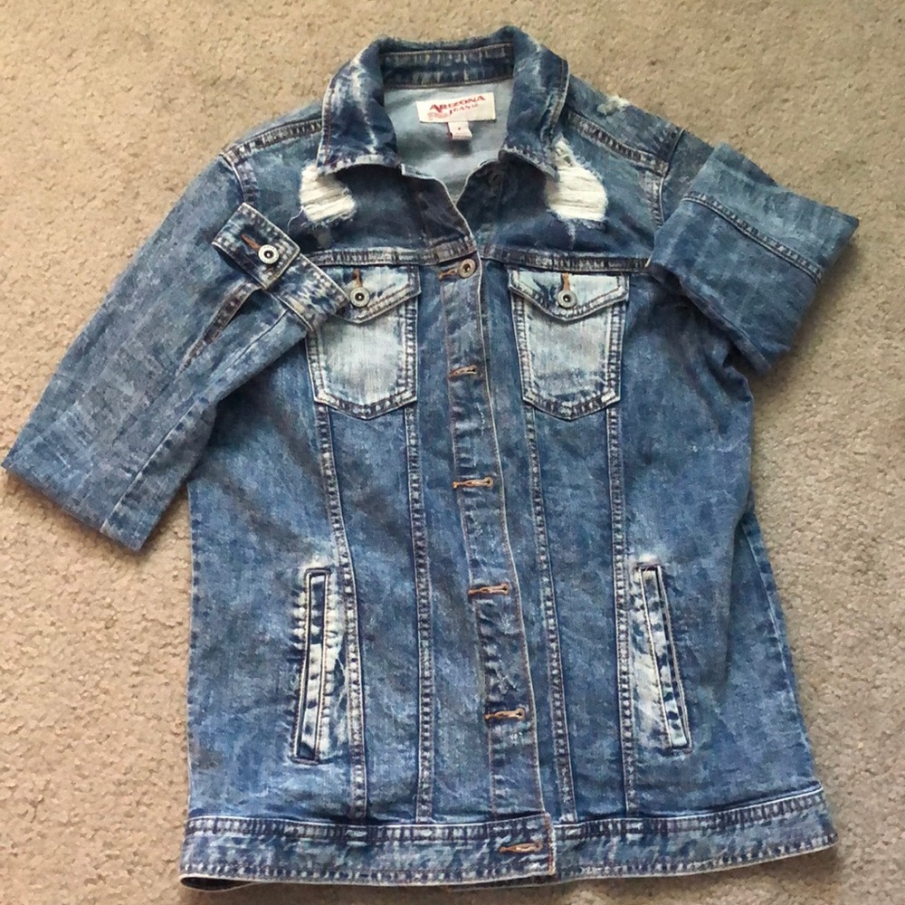 Arizona Light acid wash Jean Jacket